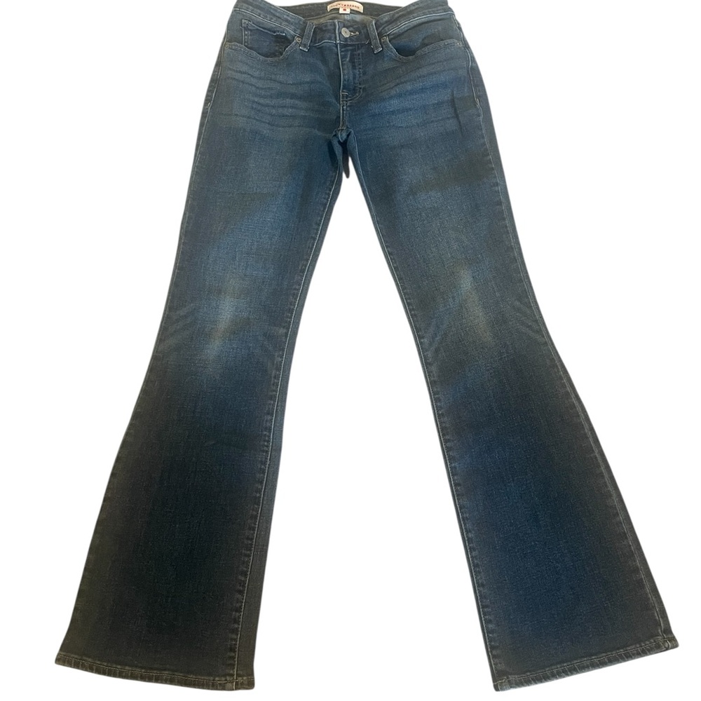 Lucky Brand Lolita Boot Jeans 8/29R Dark Wash Mid Rise Flare
